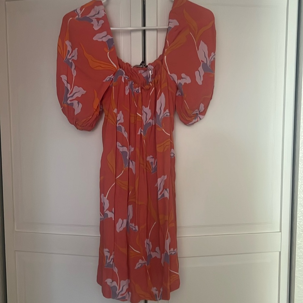 NWT Ava Sky Dress Isolde in Sunset Iris XS
